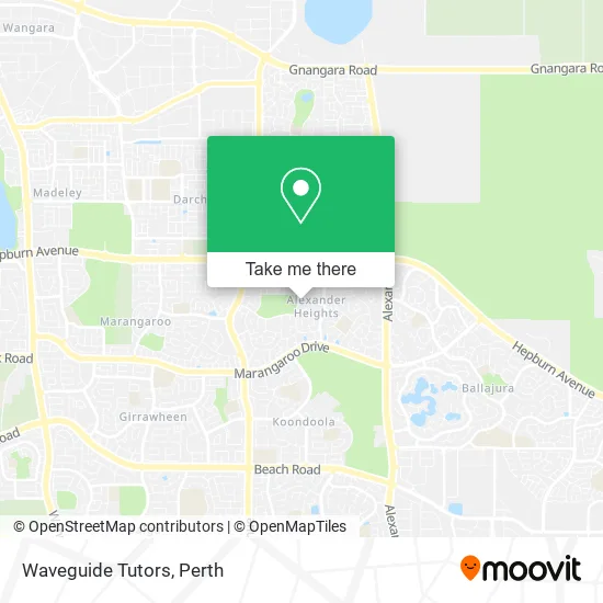 Waveguide Tutors map