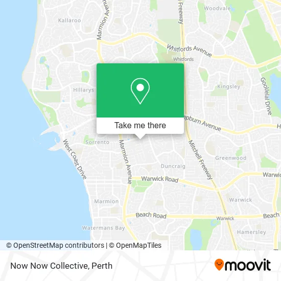 Now Now Collective map