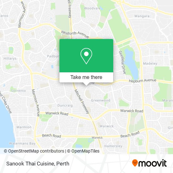 Sanook Thai Cuisine map