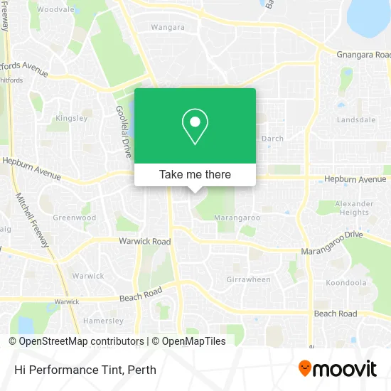 Mapa Hi Performance Tint