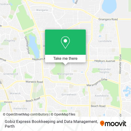 Gobiz Express Bookkeeping and Data Management map
