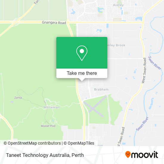 Taneet Technology Australia map