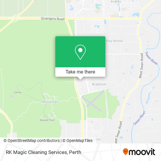 Mapa RK Magic Cleaning Services