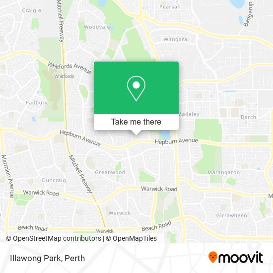 Illawong Park map