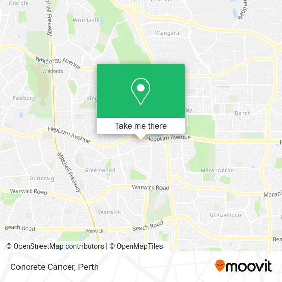 Mapa Concrete Cancer