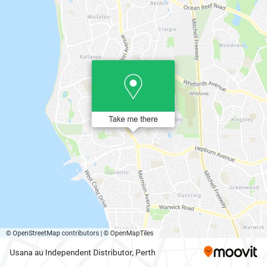 Usana au Independent Distributor map