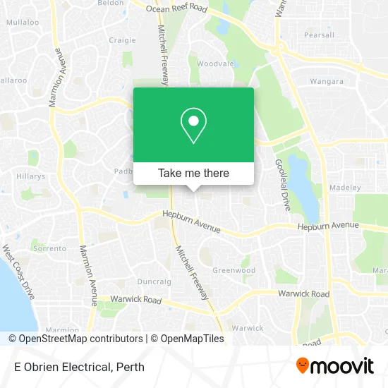 Mapa E Obrien Electrical