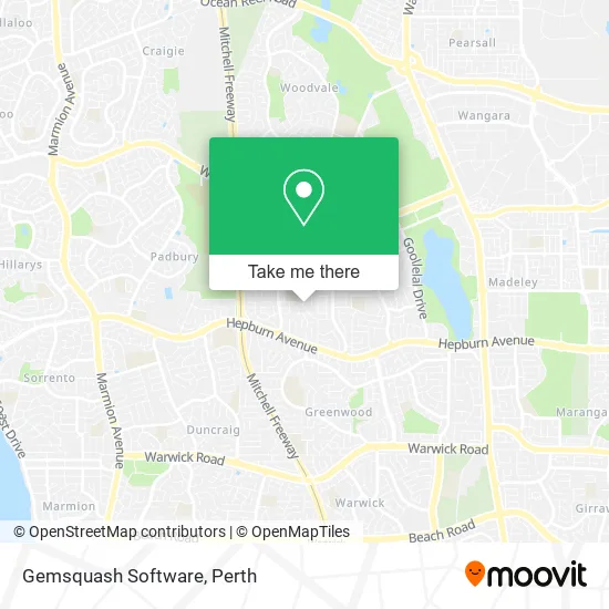 Gemsquash Software map