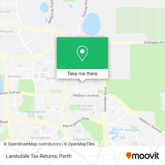 Landsdale Tax Returns map