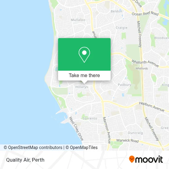 Mapa Quality Air