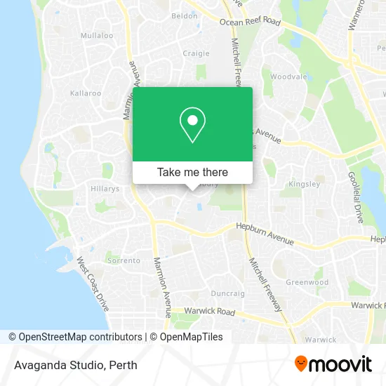 Mapa Avaganda Studio