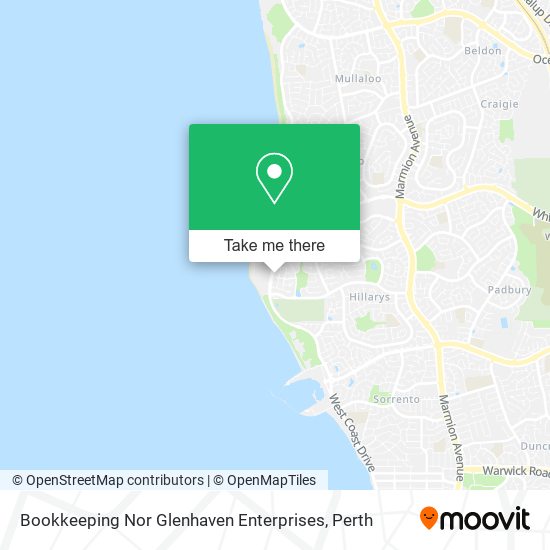 Bookkeeping Nor Glenhaven Enterprises map