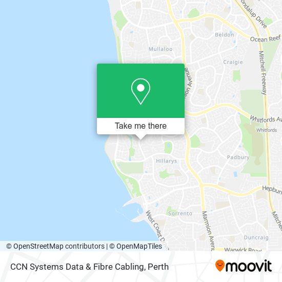 CCN Systems Data & Fibre Cabling map