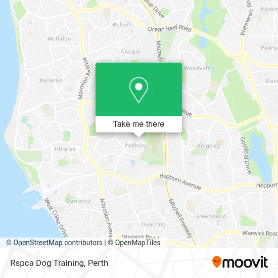 Mapa Rspca Dog Training