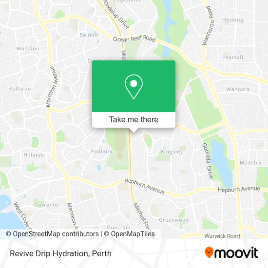 Mapa Revive Drip Hydration