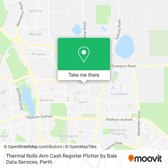 Mapa Thermal Rolls Atm Cash Register Plotter by Bale Data Services