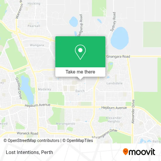 Mapa Lost Intentions