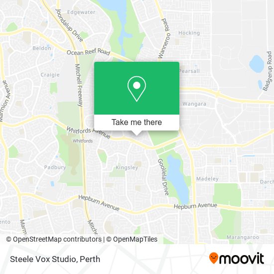 Steele Vox Studio map