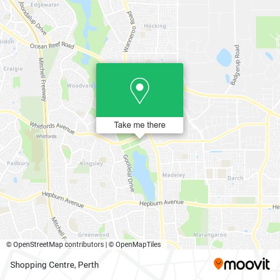Shopping Centre map