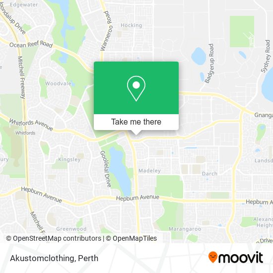 Akustomclothing map