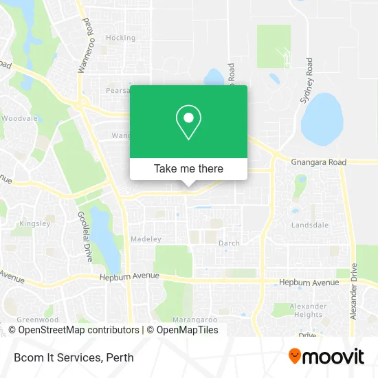 Mapa Bcom It Services