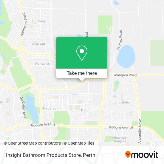 Insight Bathroom Products Store map