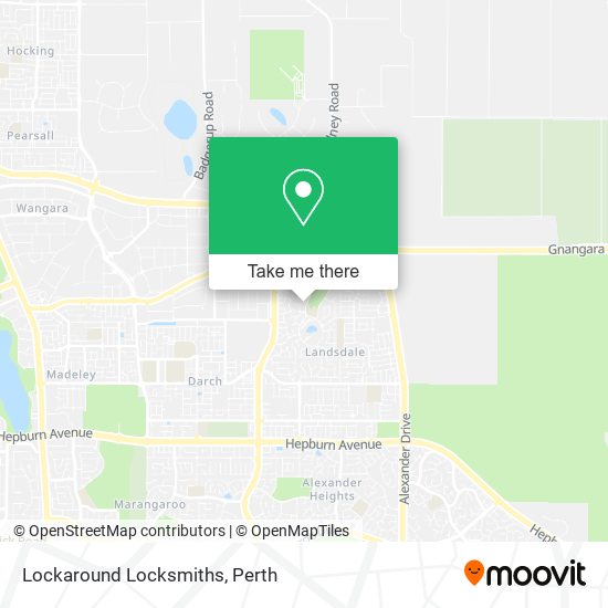 Lockaround Locksmiths map