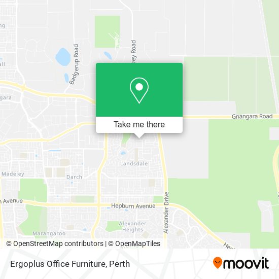 Ergoplus Office Furniture map