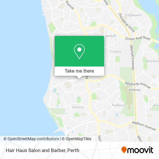 Hair Haus Salon and Barber map