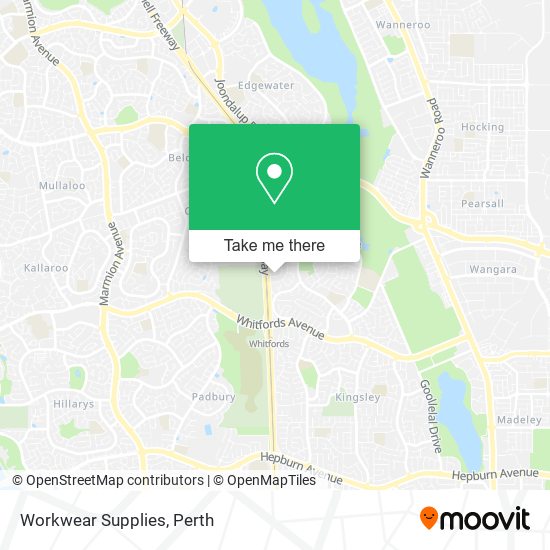Workwear Supplies map