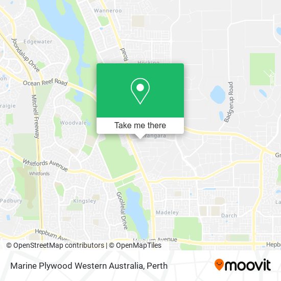 Marine Plywood Western Australia map
