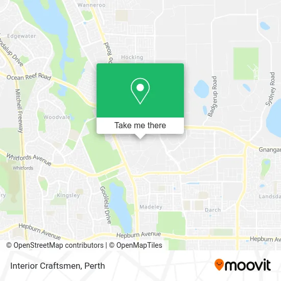 Mapa Interior Craftsmen