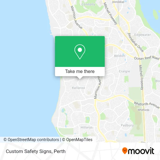 Mapa Custom Safety Signs