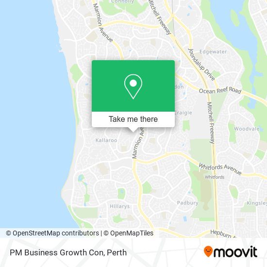 PM Business Growth Con map