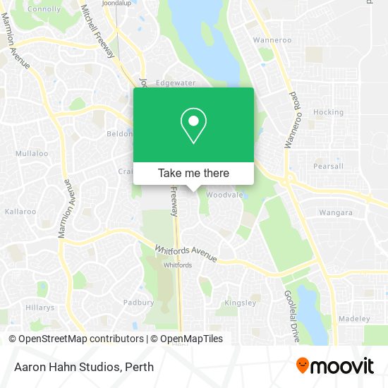 Aaron Hahn Studios map