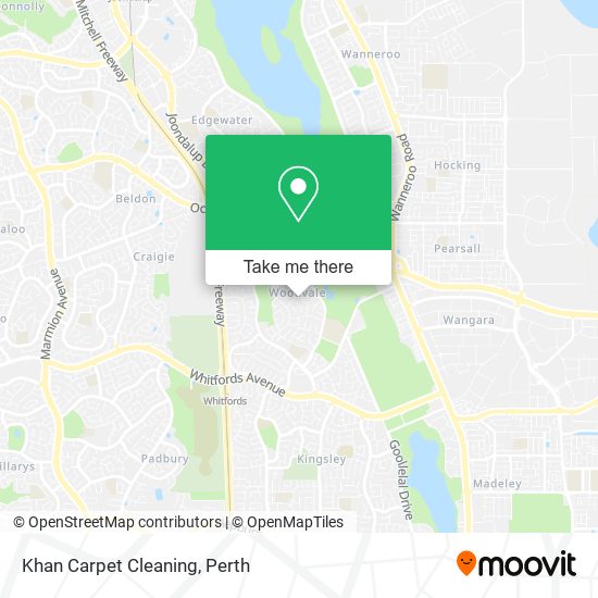 Khan Carpet Cleaning map