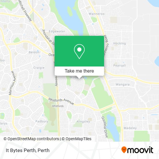 It Bytes Perth map