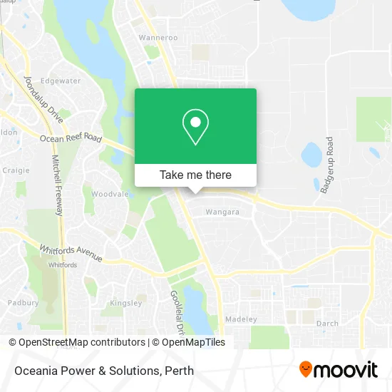 Mapa Oceania Power & Solutions