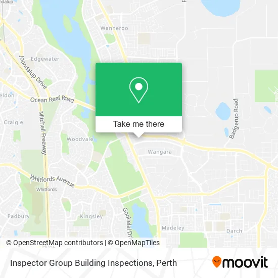 Inspector Group Building Inspections map