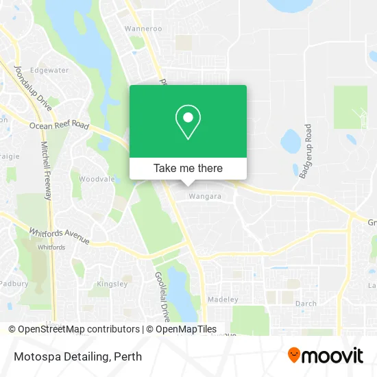 Mapa Motospa Detailing