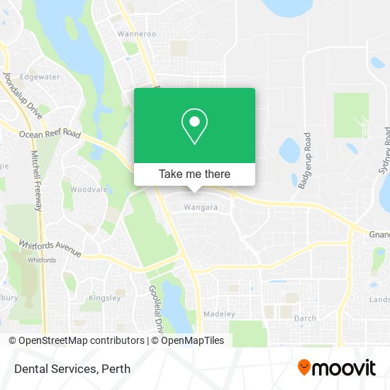 Dental Services map