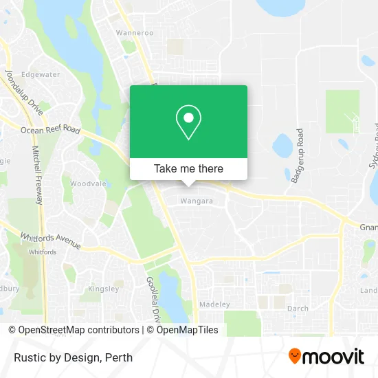 Mapa Rustic by Design