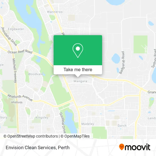Mapa Envision Clean Services