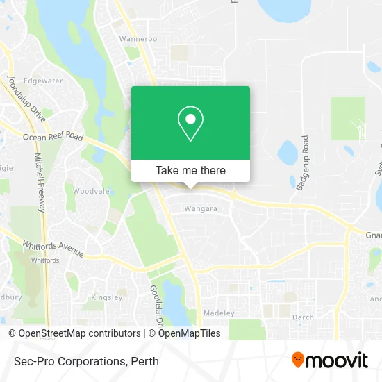 Mapa Sec-Pro Corporations