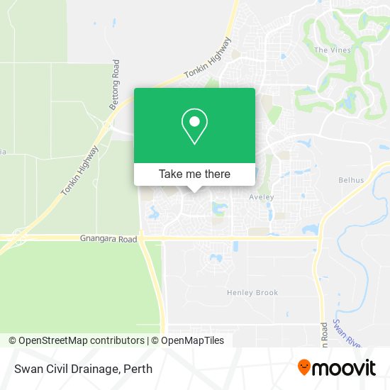 Swan Civil Drainage map