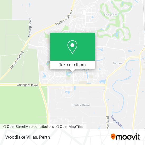 Woodlake Villas map