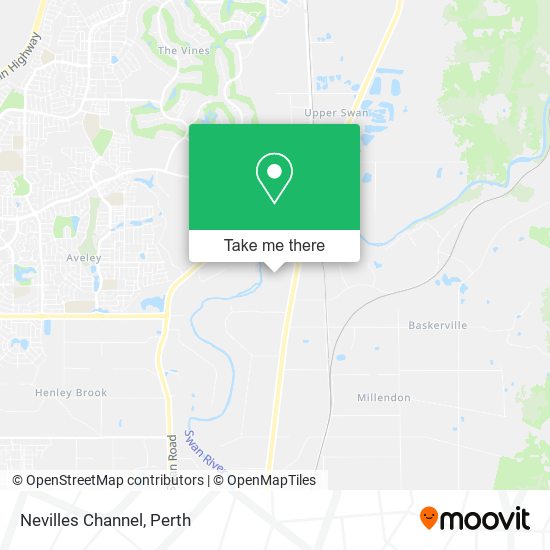Nevilles Channel map