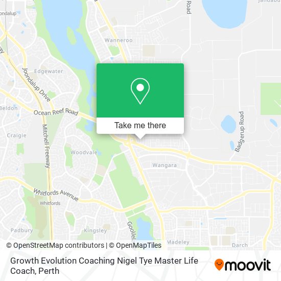 Growth Evolution Coaching Nigel Tye Master Life Coach map