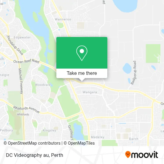 Mapa DC Videography au