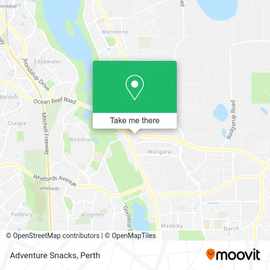 Mapa Adventure Snacks